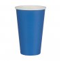 Große Pappbecher - Blau/Gelb - 24er-Packung Große Pappbecher - Blau/Gelb - 24er-Packung