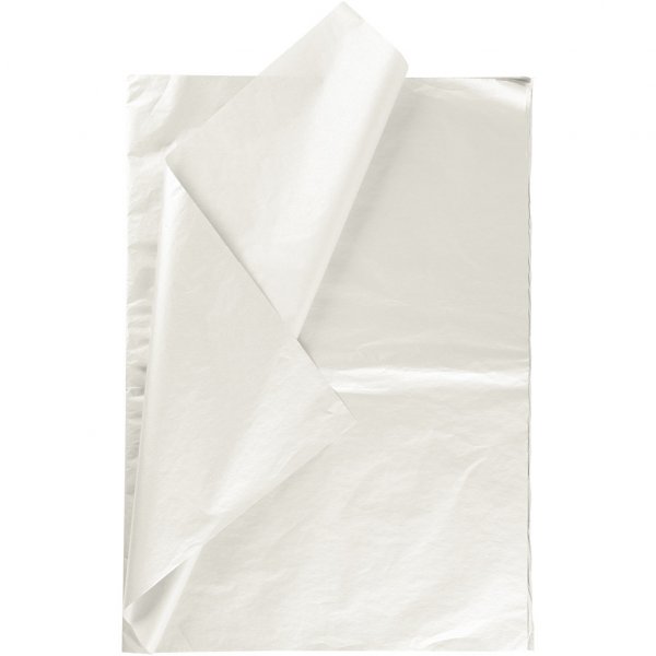 Seidenpapier - 6 Blatt - Perlmutt
