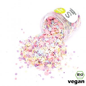 Streuselmischung - Superstreusel - Bio & vegan - Flower Power - 90 g Streuselmischung - Superstreusel - Bio & vegan - Flower Power - 90 g