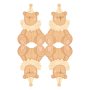 Servietten - Teddyb�r mit Partyhut - 10er-Packung