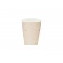 Pappbecher - Beige mit goldenen Sternen - 6er-Pack Pappbecher - Beige mit goldenen Sternen - 6er-Pack