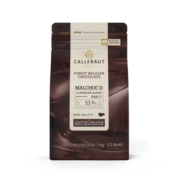 Dunkle Schokolade - zuckerfrei (MALCHOC-D) - 1 kg - Callebaut Dunkle Schokolade - zuckerfrei (MALCHOC-D) - 1 kg - Callebaut