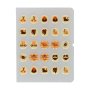 Schokoladendekoration für Halloween, Ø 2 cm - 25er-Packung Schokoladendekoration für Halloween, Ø 2 cm - 25er-Packung