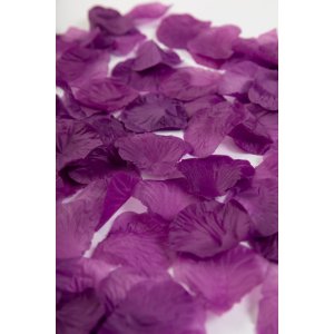 Rosenblätter - Dunkelviolett - 500 Stück Rosenblätter - Dunkelviolett - 500 Stück