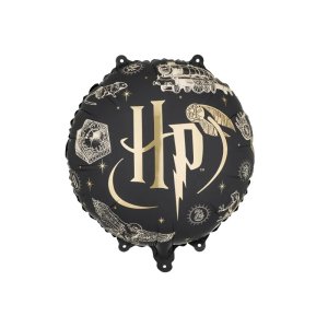 Folienballon - Harry Potter - Schwarz/Gold - 35 cm Folienballon - Harry Potter - Schwarz/Gold - 35 cm