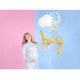 Luftballons - Klar - Blaue Herzen - 6er-Pack