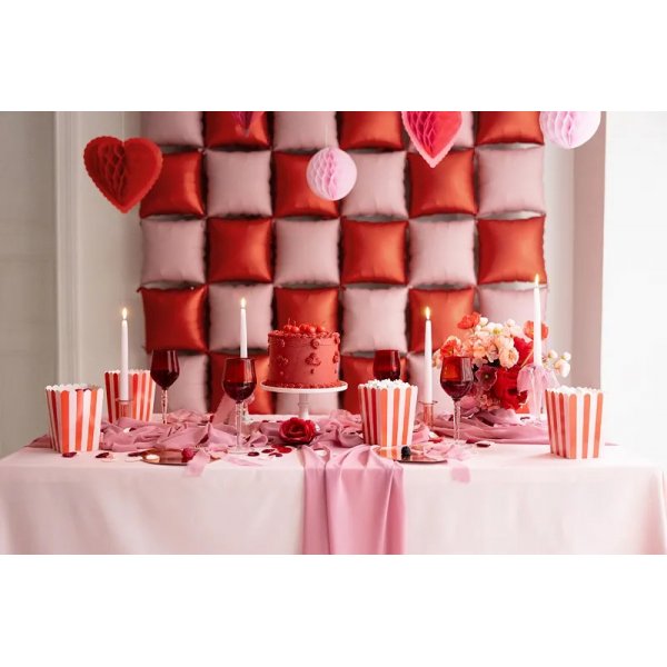 Popcornboxen - Rot/Rosa - 6er-Packung