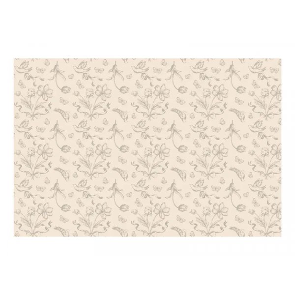 Tischdecke - Blumenmuster - Beige - 180x120 cm Tischdecke - Blumenmuster - Beige - 180x120 cm