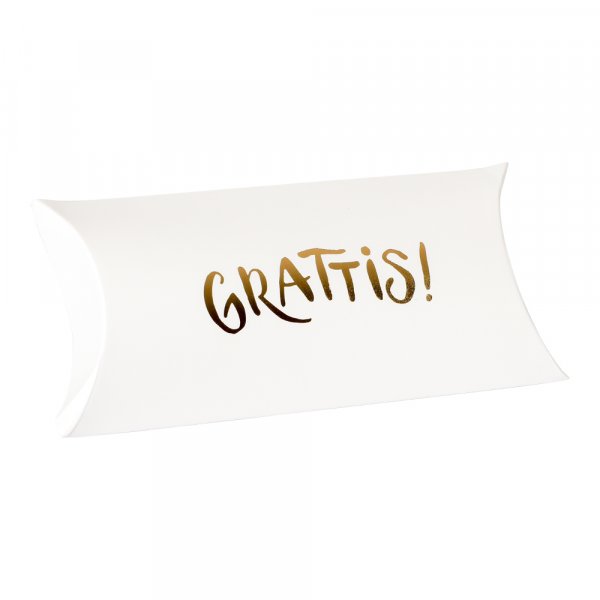Geschenkbox - Herzlichen Glückwunsch - Weiß Geschenkbox - Herzlichen Glückwunsch - Weiß