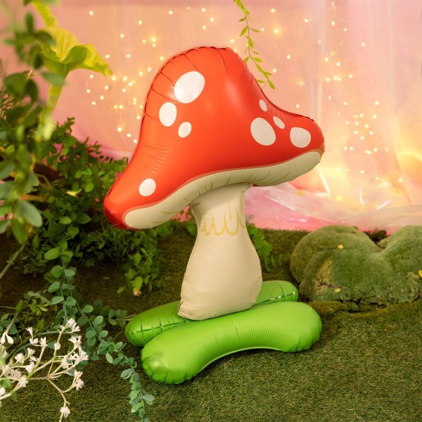 Folienballon - Fee - Pilz - 55 x 39 cm