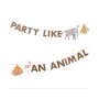 Girlande - Safari - \\\"Party Like An Animal\\\" - Meri Meri - 3,8 m Girlande - Safari - \\\"Party Like An Animal\\\" - Meri Meri - 3,8 m