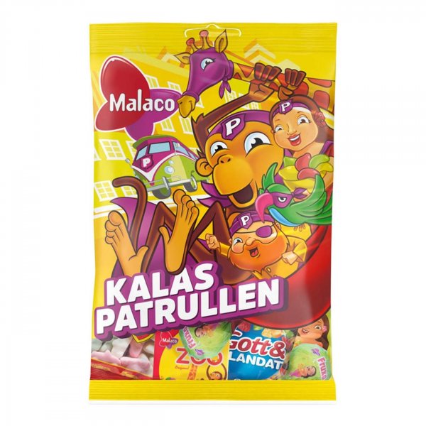 Süßigkeitenbeutel für den Angelteich - Kalaspatrullen - Malaco - 135 g Süßigkeitenbeutel für den Angelteich - Kalaspatrullen - Malaco - 135 g