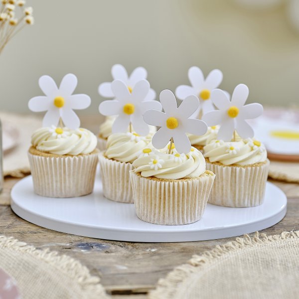 Kuchenspießer - Gänseblümchen - 12 Stk Kuchenspießer - Gänseblümchen - 12 Stk