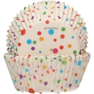 Muffinformen - Konfetti - Funcakes - 48er-Pack Muffinformen - Konfetti - Funcakes - 48er-Pack