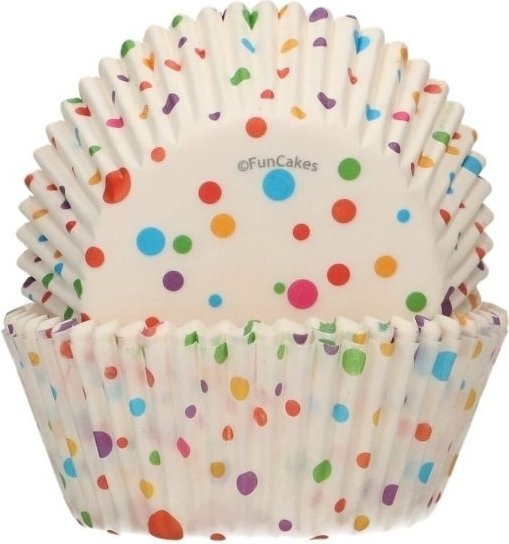 Muffinformen - Konfetti - Funcakes - 48er-Pack Muffinformen - Konfetti - Funcakes - 48er-Pack