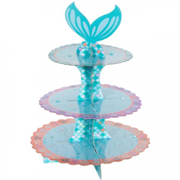 Cupcake-Ständer - Meerjungfrauenschwanz Cupcake-Ständer - Meerjungfrauenschwanz