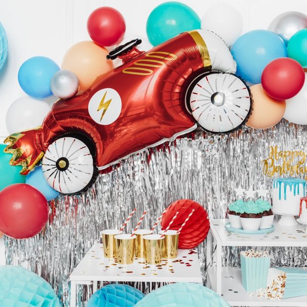 Folienballon - Rennwagen