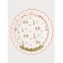 Pappteller - Gartenparty - Lavendelblau - 17 cm - 8er-Pack