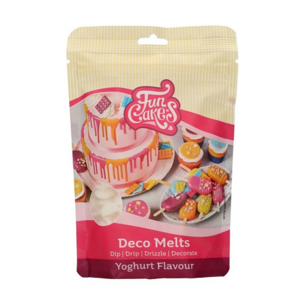 Deco Melts - Aromatisiert - Joghurt - Weiß - 250g Deco Melts - Aromatisiert - Joghurt - Weiß - 250g