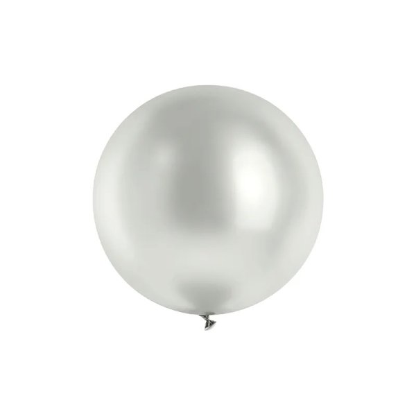 Ballon - Glänzend - Silber - 60 cm Ballon - Glänzend - Silber - 60 cm