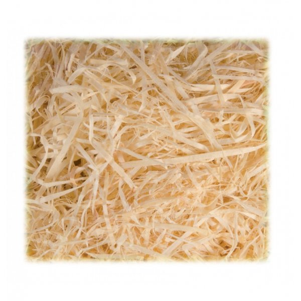 Holzwolle für Geschenktüten/-boxen - Natur - 50 g Holzwolle für Geschenktüten/-boxen - Natur - 50 g