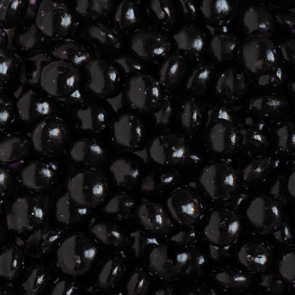 Milchschokoladenperlen/Linsen - Schwarz - 80 g Milchschokoladenperlen/Linsen - Schwarz - 80 g