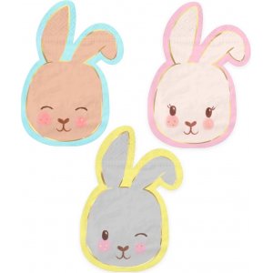 Servietten - Hasen - 10er Pack