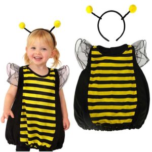 Bienenkostüm Kindergröße S Bienenkostüm Kindergröße S