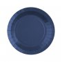 Pappteller - Marineblau - 22 cm - 10er-Packung Pappteller - Marineblau - 22 cm - 10er-Packung
