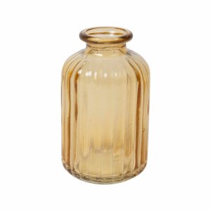 Glasvase - Ocker - Ø 6,2 x 10 cm / 190 ml Glasvase - Ocker - Ø 6,2 x 10 cm / 190 ml
