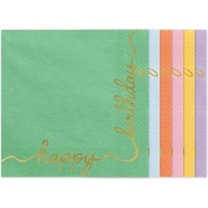 Servietten - Happy B-day - Rosa/Irisierend - 20er-Pack COPY Servietten - Happy B-day - Rosa/Irisierend - 20er-Pack COPY