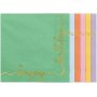 Servietten - Happy B-day - Rosa/Irisierend - 20er-Pack COPY