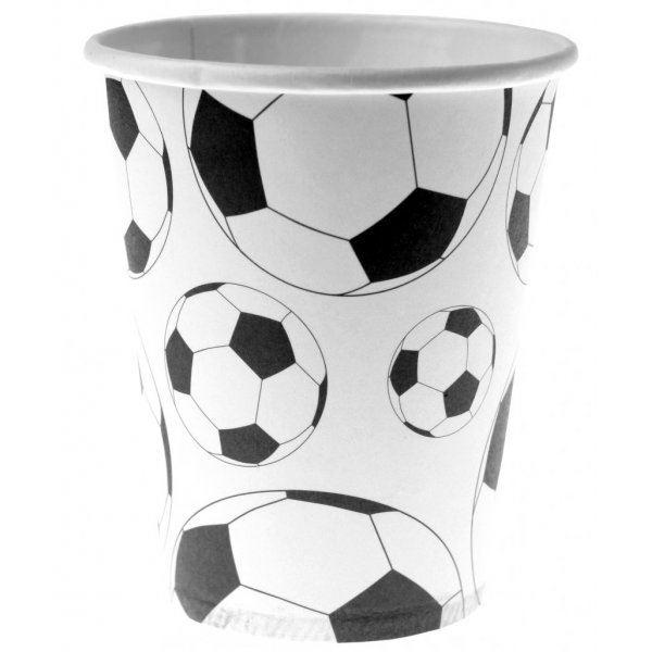 Pappbecher - Fuball - 10er-Pack