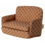 Schlafsofa - Maileg - Braun mit Punkten Schlafsofa - Maileg - Braun mit Punkten