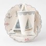 Pappteller - Segelmotiv - 17 cm - Lavendelblau - 8er-Pack Pappteller - Segelmotiv - 17 cm - Lavendelblau - 8er-Pack
