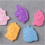 Geprägte Ausstechformen - 6er-Pack - Einhorn Geprägte Ausstechformen - 6er-Pack - Einhorn