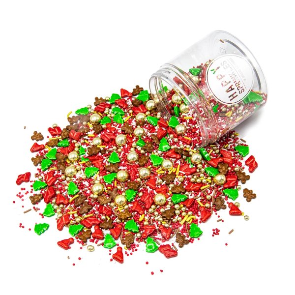 Weihnachtsstreusel-Mix - Fröhliche Streusel - Santas Lieblingsmischung Weihnachtsstreusel-Mix - Fröhliche Streusel - Santas Lieblingsmischung
