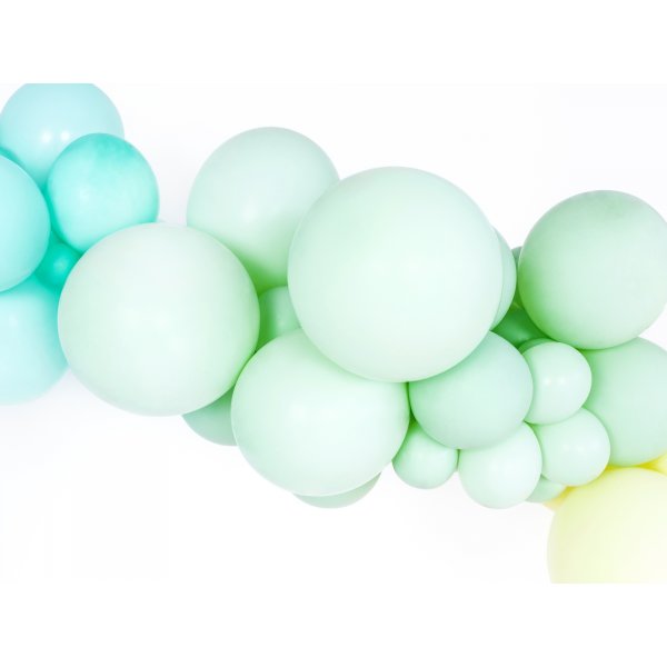 Pastellballons - Premium 27 cm - Pistazien - 100er-Pack