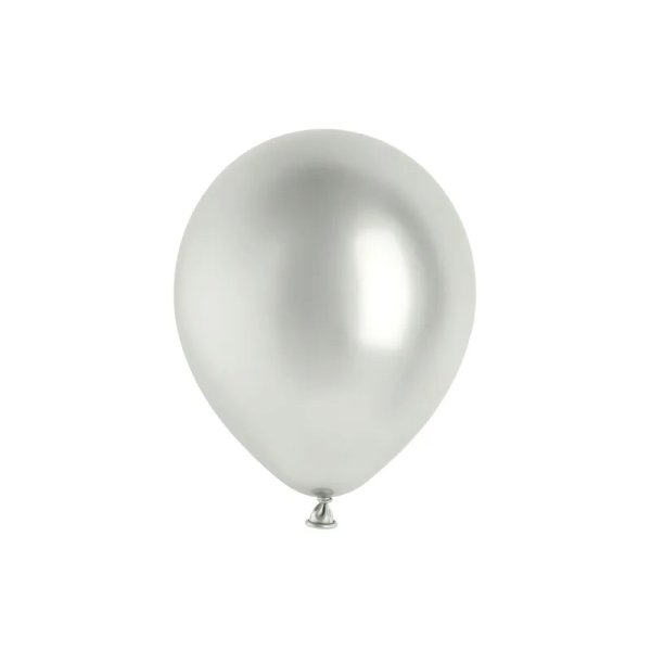 Ballon - Glänzend - Silber - 30 cm Ballon - Glänzend - Silber - 30 cm