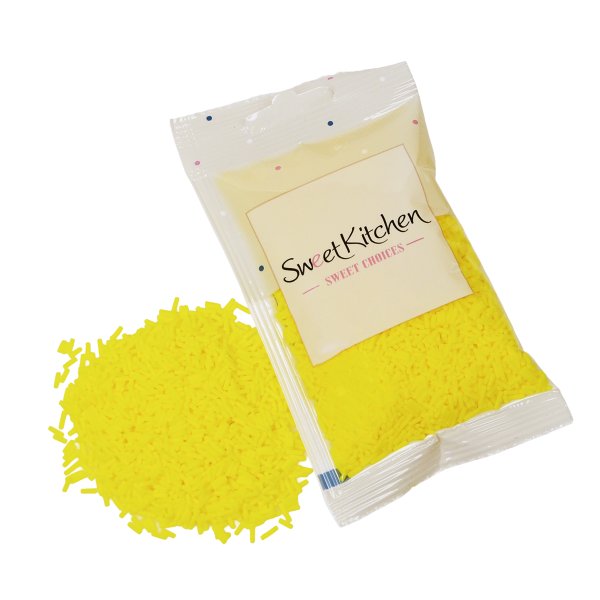 Streusel - Stäbchen - Gelb - Sweet Kitchen - 50 g Streusel - Stäbchen - Gelb - Sweet Kitchen - 50 g