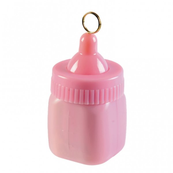 Ballongewicht - Babyflasche - Hellrosa
