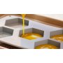 Silikonform - Sechseckig - Decora - Ø 8 cm Silikonform - Sechseckig - Decora - Ø 8 cm