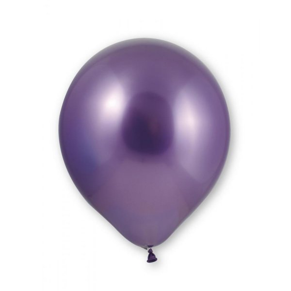Chromballons - 10er-Pack - Lila