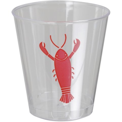 Schnapsglas - Klar/Krebs - 8er-Pack Schnapsglas - Klar/Krebs - 8er-Pack