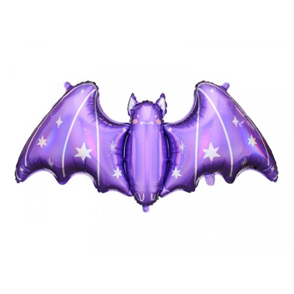Folienballon - 119,5 x 44,5 cm - Groe Fledermaus
