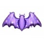 Folienballon - 119,5 x 44,5 cm - Groe Fledermaus