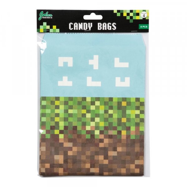 Süßigkeitentüten - Pixel/Gaming - 8er-Packung Süßigkeitentüten - Pixel/Gaming - 8er-Packung