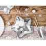 Kleine Teller - Stern - Silber - 6er-Pack