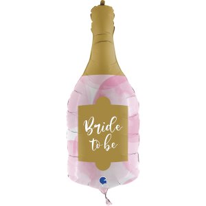 Folienballon - Flasche - Braut in spe - Form - 81 cm Folienballon - Flasche - Braut in spe - Form - 81 cm