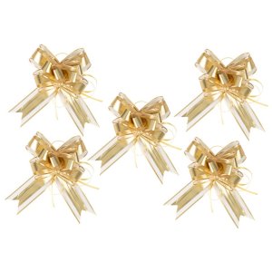 Dekorative Rosetten - Gold - 5er-Pack Dekorative Rosetten - Gold - 5er-Pack